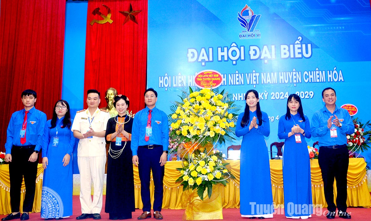 Tuyên Quang: tổ chức thành công Đại hội điểm Hội Liên hiệp Thanh niên Việt Nam cấp huyện, nhiệm kỳ 2024 - 2029