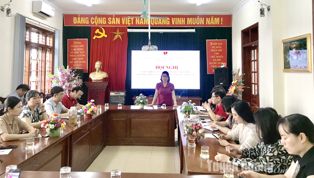 Triển khai Chương trình hỗ trợ giáo dục hòa nhập cho trẻ khuyết tật tại thành phố Tuyên Quang