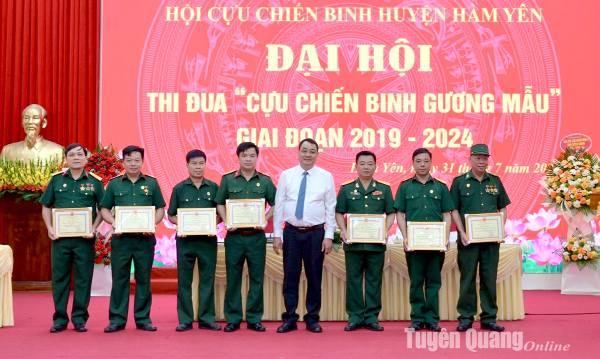 Cựu chiến binh Hàm Yên góp 6.000 ngày công xây dựng nông thôn mới